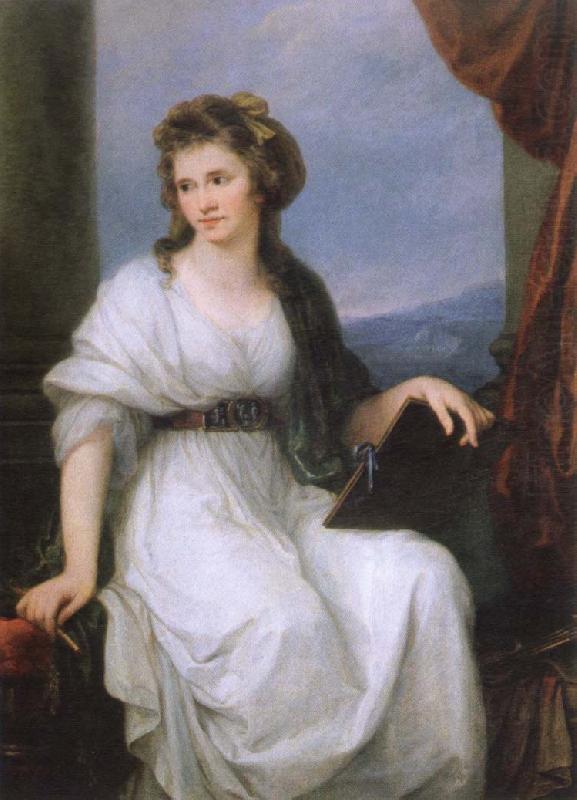 self portrait, Angelica Kauffmann